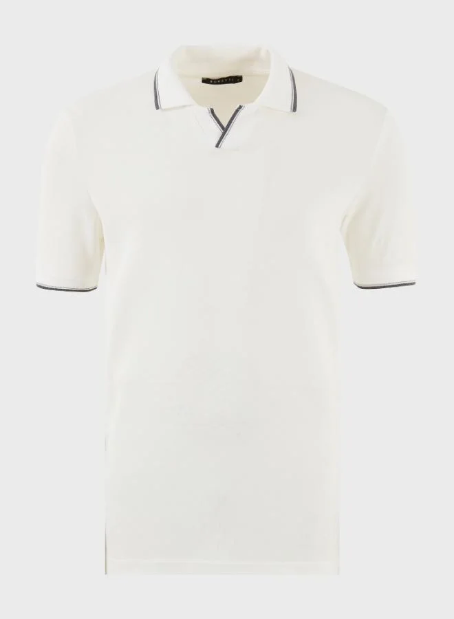 Buratti  Buratti Cotton Regular Fit Stripe Detailed 3-Pack Polo Collar T-Shirt Men's Polo Collar T-Shirt 5902964S3 for Men | Best Price UAE